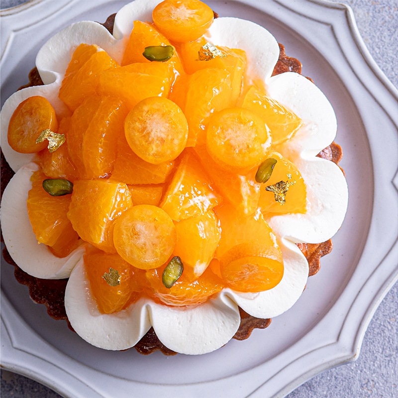 きんかんと不知火のタルト【季節限定】