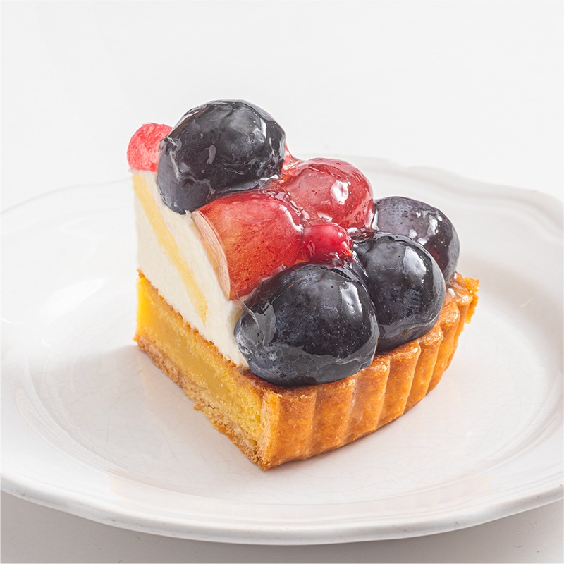 大月農園クイーンルージュとナガノパープルのタルト【季節限定】