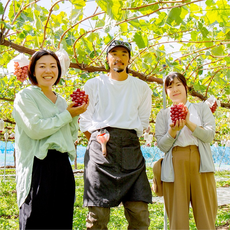 大月農園クイーンルージュとナガノパープルのタルト【季節限定】