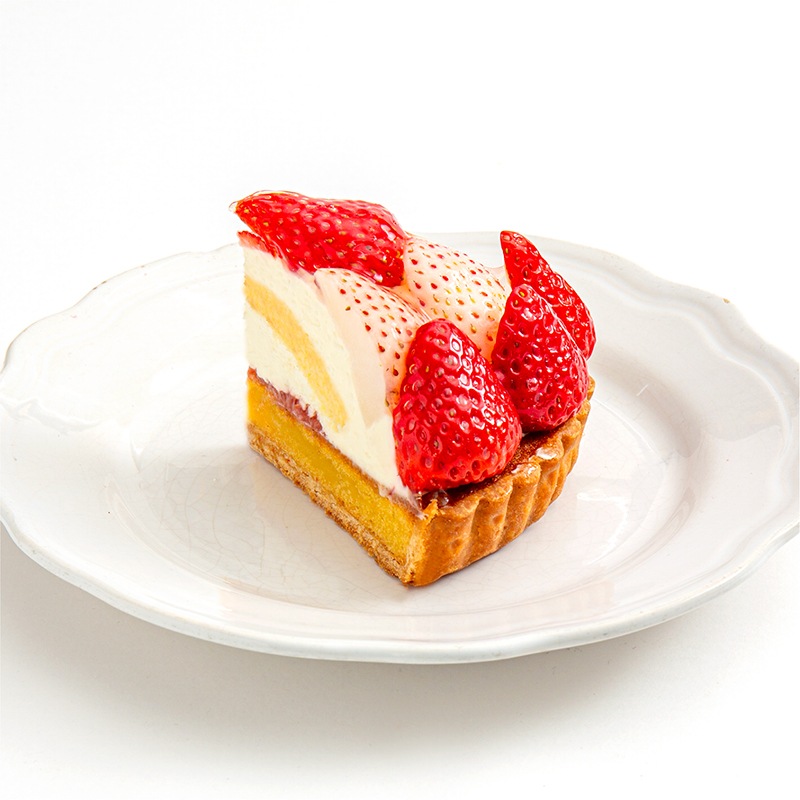 《3月中旬再入荷予定》コーラルベリー 紅ほっぺと白雪小町の紅白タルト【季節限定】