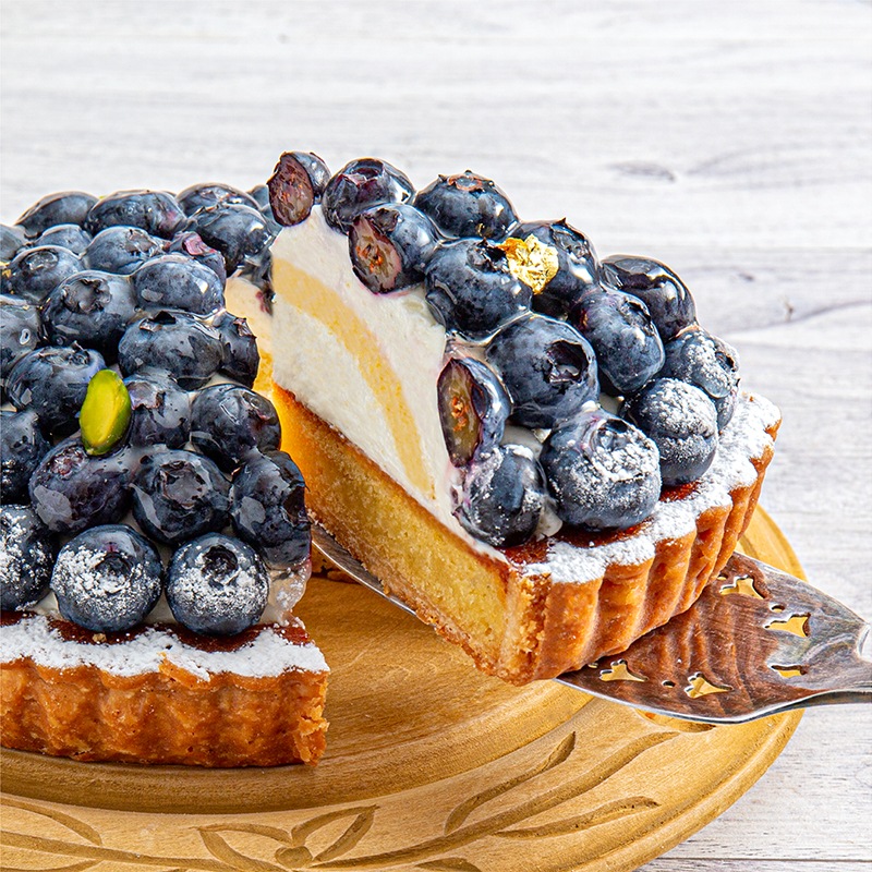 北海道ベリーファーム有機ブルーベリーのフロマージュタルト【季節限定】