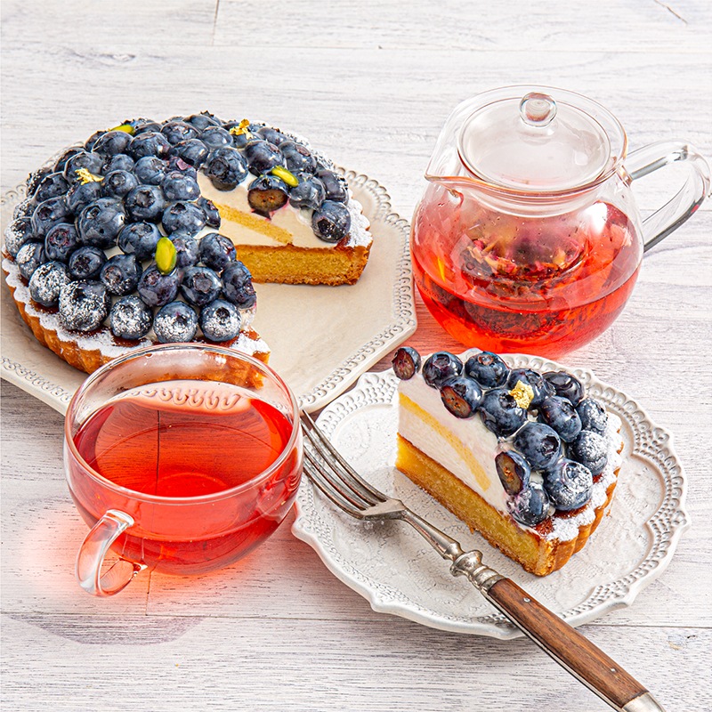 北海道ベリーファーム有機ブルーベリーのフロマージュタルト【季節限定】