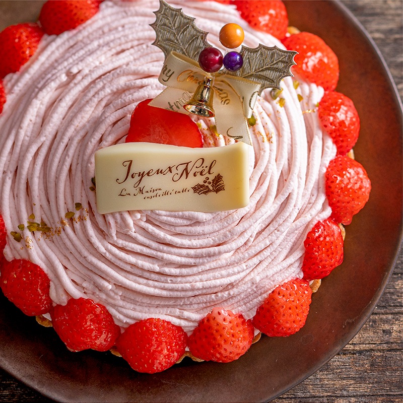 とちあいかのモンブランタルトノエル【クリスマス限定】【12/20以降のお届け】【他商品との同梱不可】【クール冷凍便】