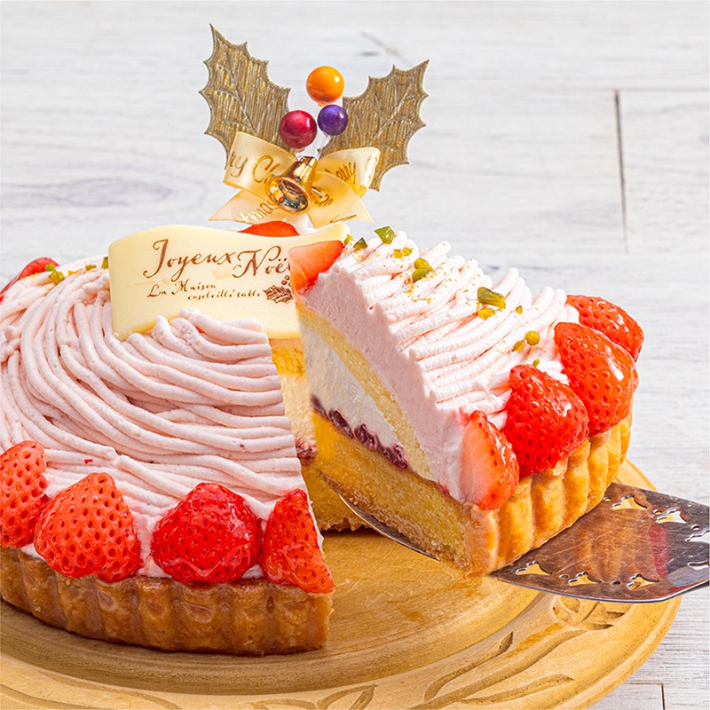 とちあいかのモンブランタルトノエル【クリスマス限定】【12/20以降のお届け】【他商品との同梱不可】【クール冷凍便】