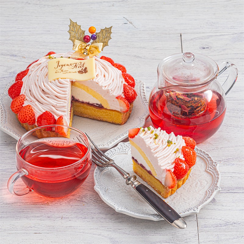 とちあいかのモンブランタルトノエル【クリスマス限定】【12/20以降のお届け】【他商品との同梱不可】【クール冷凍便】