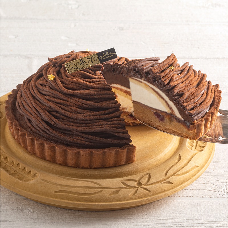 生チョコレートのモンブランタルト【季節限定】【数量限定】