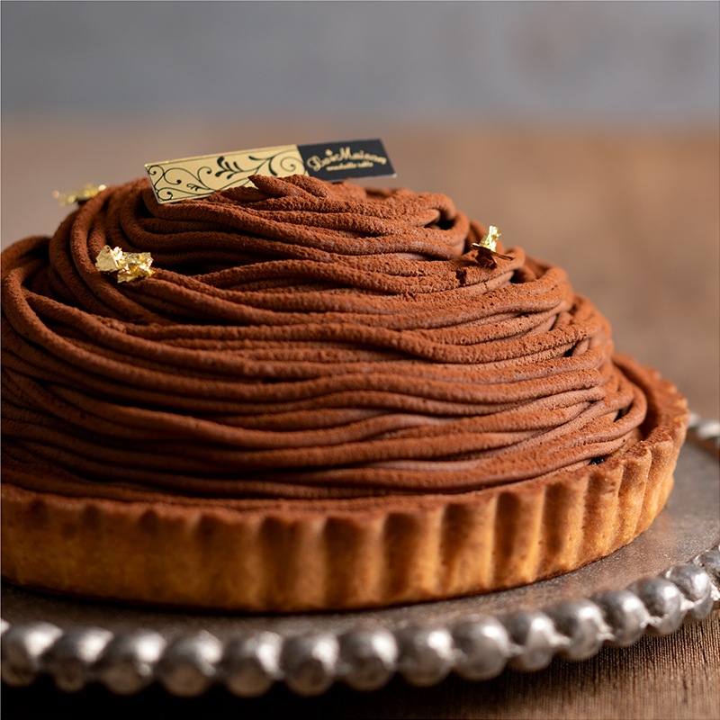 生チョコレートのモンブランタルト【季節限定】【数量限定】