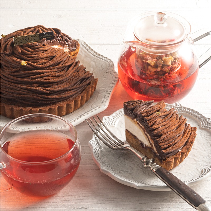 生チョコレートのモンブランタルト【季節限定】【数量限定】