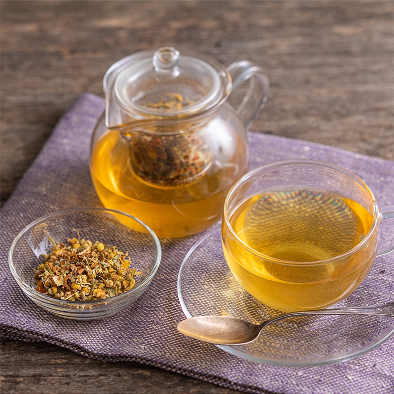 ゆずカモミール 茶葉50g