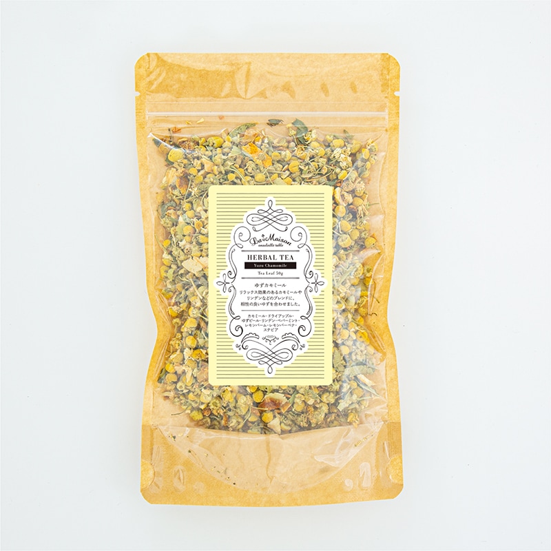 ゆずカモミール 茶葉50g