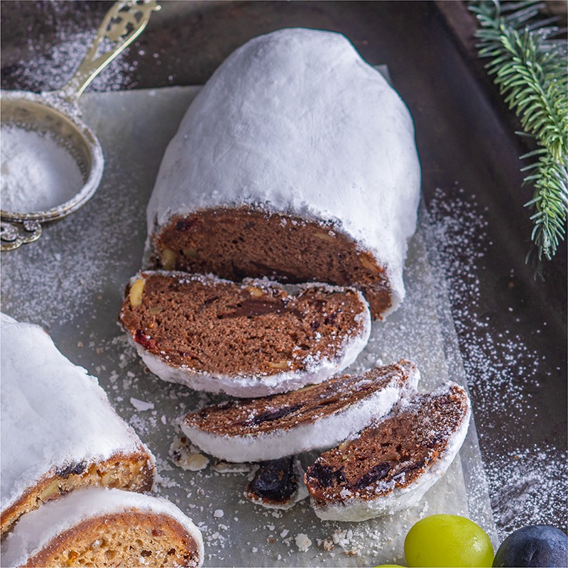 《完売しました》シュトーレン デュオ［プレーン・ショコラ］