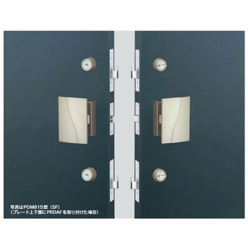 美和ロック　プレートハンドル　POM801 MIWA,美和ロック POM801/POM811ラッチ箱錠