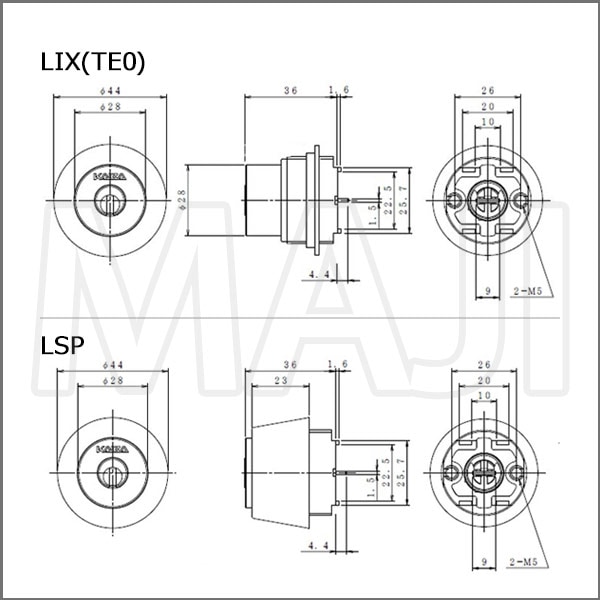 MIWA��PE01,TE01�������ѡ�Kaba ace,���Х�������LIX(TE0)/LSP��2��Ʊ�쥷������