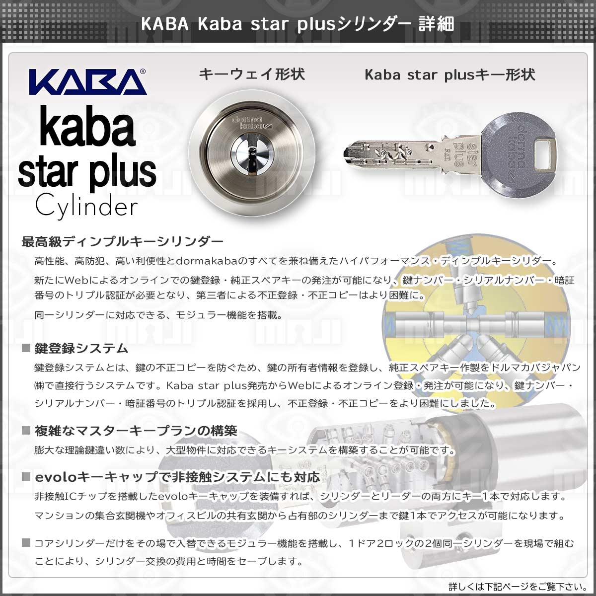 MIWA��LE01,TE01�������ѡ�Kaba star plus,���Х������ץ饹��LIX(TE0)/LSP��2��Ʊ�쥷������