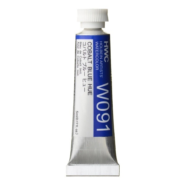 �ۥ�٥��� Holbein��Ʃ����̳��� 2�� 5ml��W091 ���Х�ȥ֥롼�ҥ塼