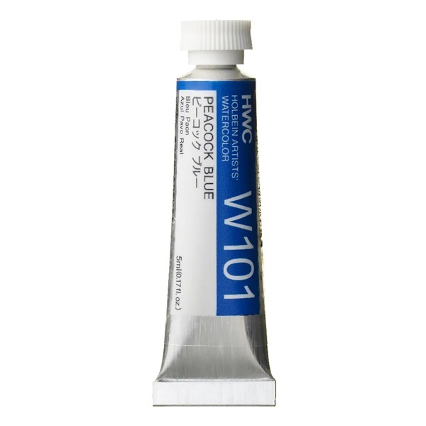 �ۥ�٥��� Holbein��Ʃ����̳��� 2�� 5ml��W101 �ԡ����å��֥롼