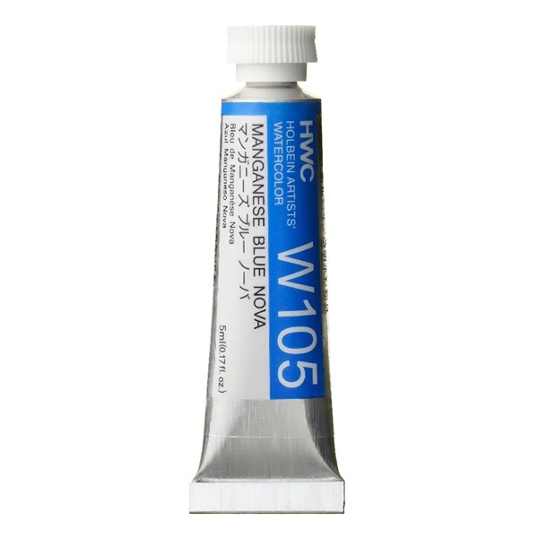 �ۥ�٥��� Holbein��Ʃ����̳��� 2�� 5ml��W105 �ޥ󥬥ˡ����֥롼�Ρ���
