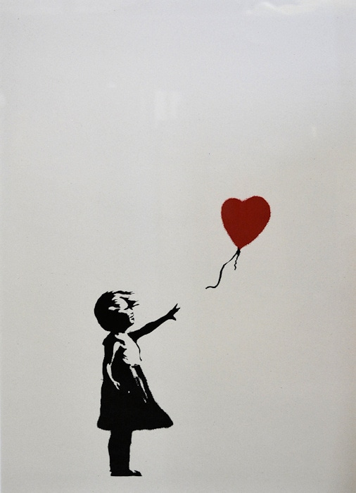 ���̲��ʡ��Х󥯥����ڡ�Girl with Balloon���ۡ�WCP�ǡ�ʣ����