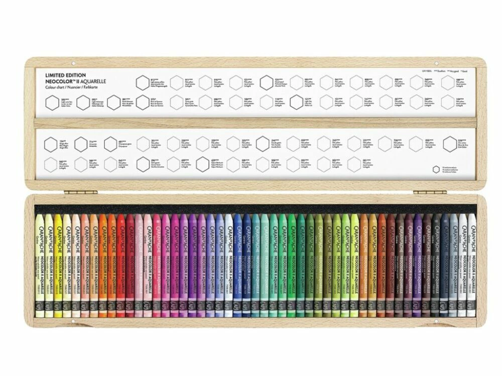 カランダッシュ ネオカラー2 50周年モデル 木箱入り 50色