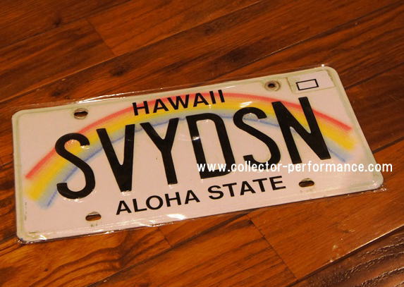 HAWAII ハワイ ナンバープレート 正規品 本物 SVYDSN | US & Hawaii