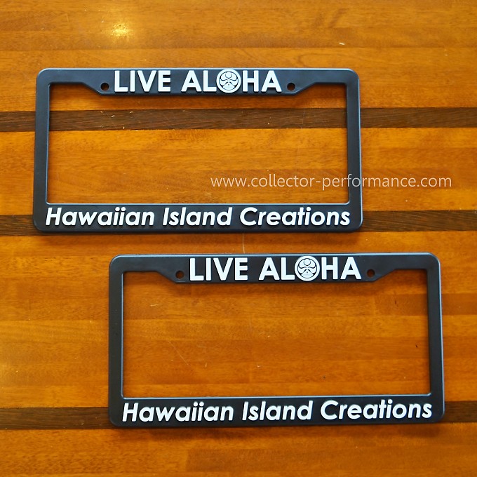 ハワイ HIC LIVE ALOHA ライセンスプレート/ナンバーフレーム US & Hawaii GOODS,License Plate
