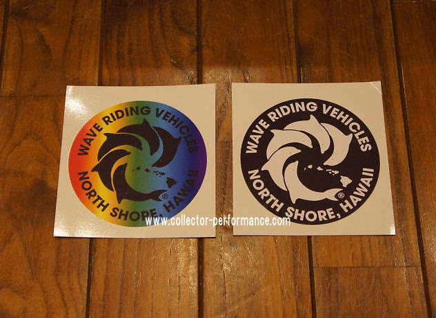 ハワイ WRV WAVE RIDING VEHICLES/ サークルステッカー | US & Hawaii GOODS,Sticker ...