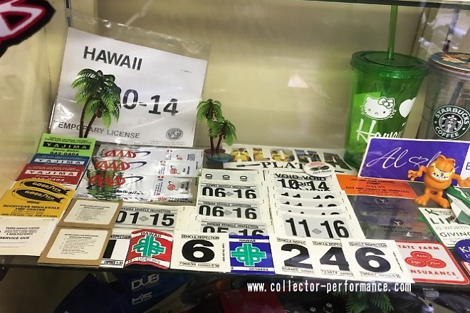 HAWAII ハワイ インスペクション ステッカー現行型（本物） | US 