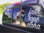 �ʺ����١��˥ϥ磻 Faith Hope Aloha/�ե������ۡ��ץ����� ���ƥå��� �顼��