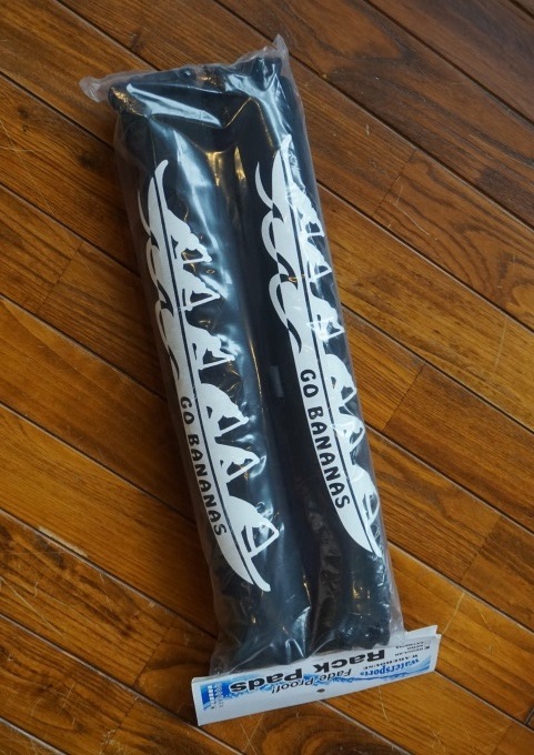 ハワイ Go Bananas Hawaii KAYAK logo ルーフラックパッド（STDタイプ 