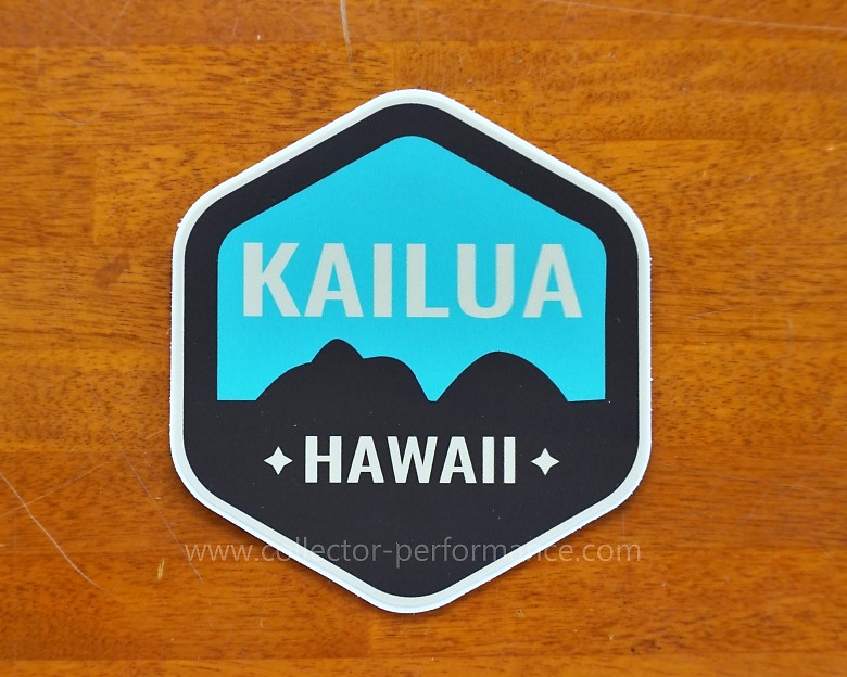 ハワイ KAILUA HAWAII/カイルア ウォータープルーフ ステッカー US & Hawaii GOODS,Sticker