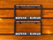 �ϥ磻 DEFEND HAWAII �ǥ��ե���� �ϥ磻  �饤���󥹥ץ졼�ȥե졼�� �ʥ�С��ե졼��