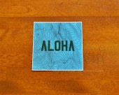 �ϥ磻 HAWAII OFF ROAD YOTAS Contour Map ALOHA/������ ���ƥå���