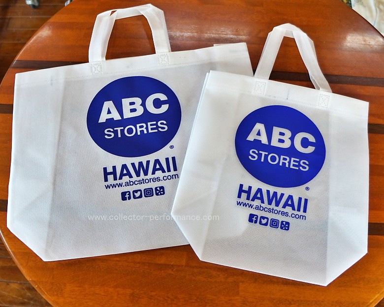 (再入荷！） ABC STORES Hawaii/ABCストア ハワイ限定 エコバッグ2枚セット US & Hawaii GOODS