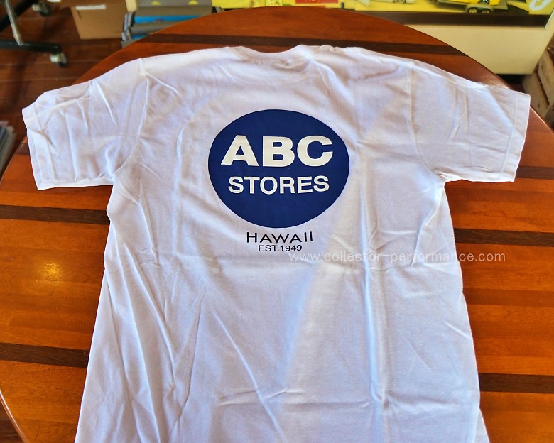 （Sあり！）ABC STORES Hawaii/ABCストア ハワイ限定 ロゴTシャツ（バックプリント） US & Hawaii