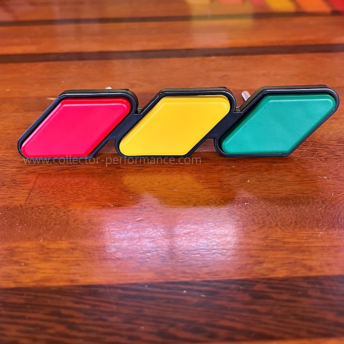 Taco vinyl 製 グリルバッジ ラスタRastaカラー レゲェエンブレム 