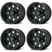 (�����б�����American Racing AR172 Baja  17�����  �ۥ����� 4�ܥ��å� �ʥ֥�å���