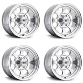 (б Mickey Thompson Classic III Polished ߥåȥץ 饷å3 16  ۥ 4ܥå ʥݥåɡ