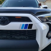 (�����б���) TOYOTA Tri-Color ��ȥ� �ǥ����� ���ƥå���(�֥롼)