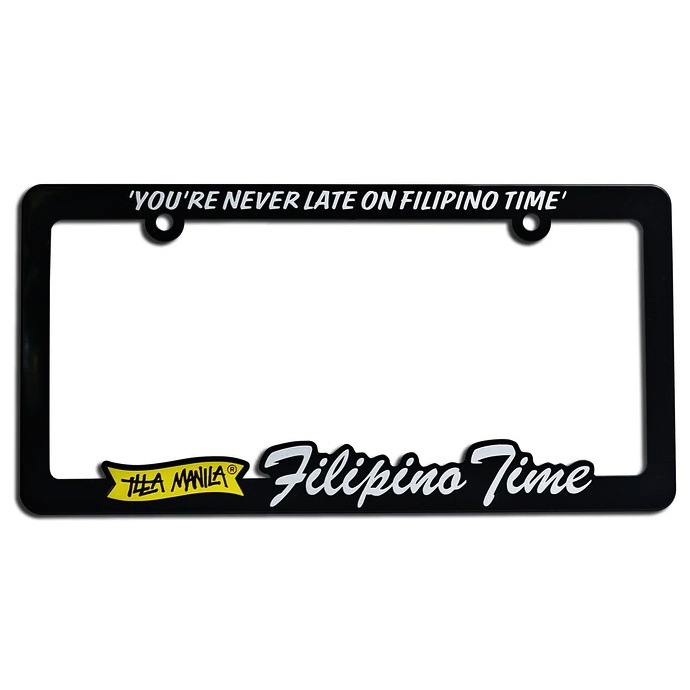 ILLA Filipino Time ライセンスプレートフレーム／ナンバーフレーム US & Hawaii GOODS,License