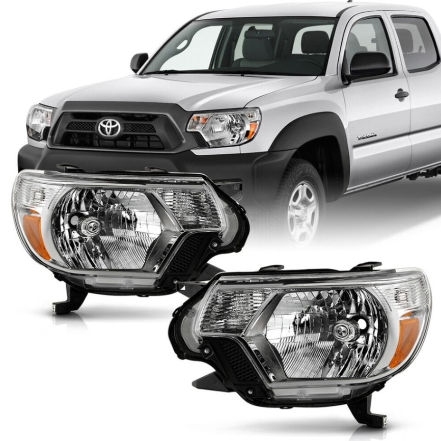 トヨタ 2012～2015 タコマ 純正ヘッドライト左右セット トヨタ 2012～2015 タコマ 純正ヘッドライト左右セット トヨタ 2012