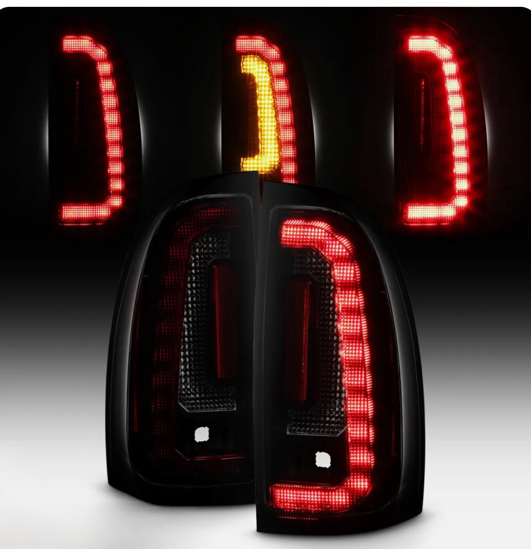 取り寄せ対応）05-15 タコマ ブラックスモーク LED テールランプSET