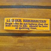 5 o'clock resurrection  Хѡ ƥå
