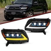 �ʼ����б�����2006-2009 4Runner 4���ʡ� �ϥ���å��������� 215 ��� DRL LED�ץ����������� �إåɥ��� �إåɥ饤��