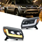 (�����б���) 06-09 4Runner 4���ʡ� �ϥ���å��������� 215 ��� �������󥷥�� LED �ץ����������� �إåɥ饤��