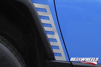 07y～ FJクルーザー RWC ステンレス スチール リア ロワー アクセント