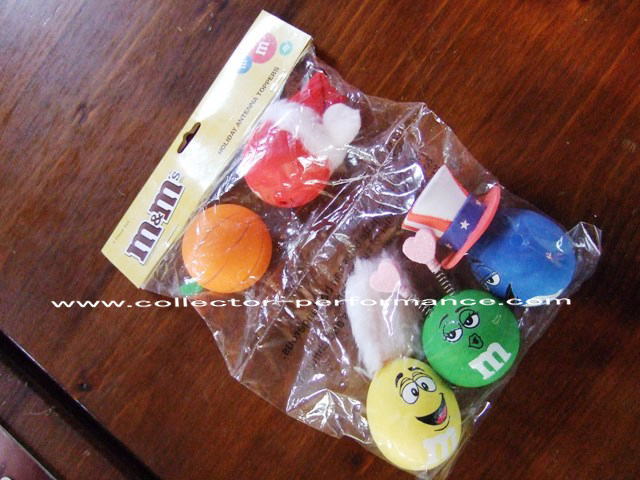 m&m's ホリデーシリーズ アンテナトッパーSET 入手困難！ | US
