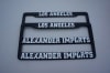ALEXANDER IMPORTS USED �饤���󥹥ե졼�� �֥�å� 2��SET