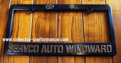 Hawaii TOYOTA…SERVCO AUTO WINDWARD ライセンスプレートフレーム | US