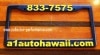 �ϥ磻 A1 Auto Sales Hawaii �饤���󥹥ץ졼��/�ʥ�С��ե졼��