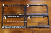 �ϥ磻 EXHAUST SYSTEM HAWAII �饤���󥹥ץ졼�ȥե졼�� / �ʥ�С��ե졼��